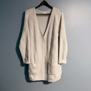 Beige Cozy Cardigan